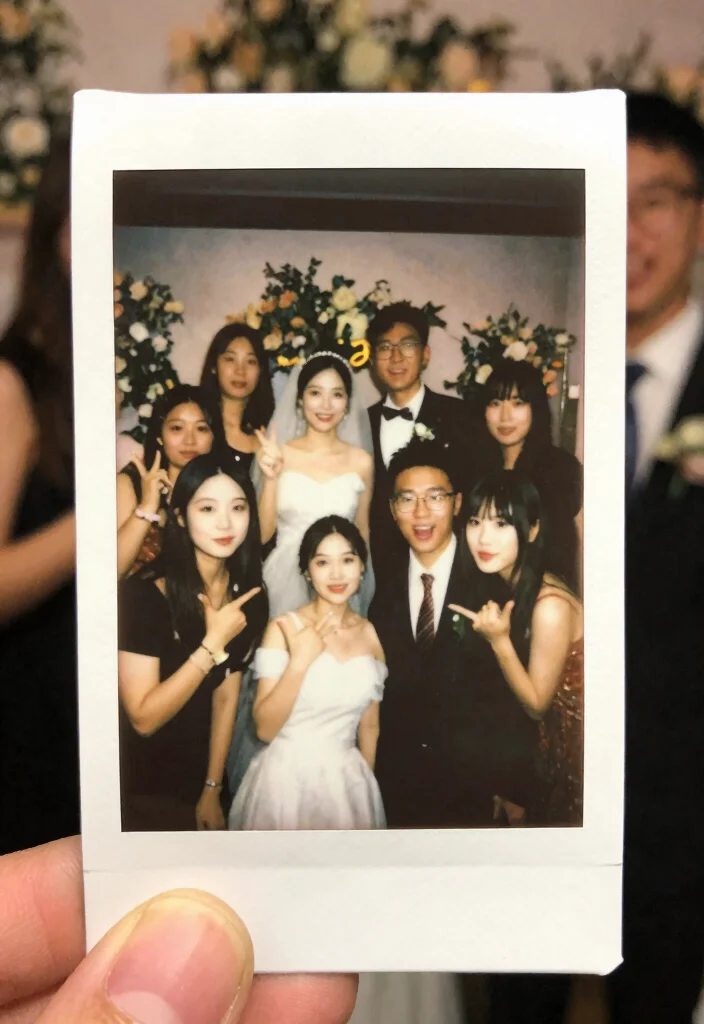 18 Wedding Polaroid Ideas For Fun Guest Memories - 17. Capture Moments with the Couple 1