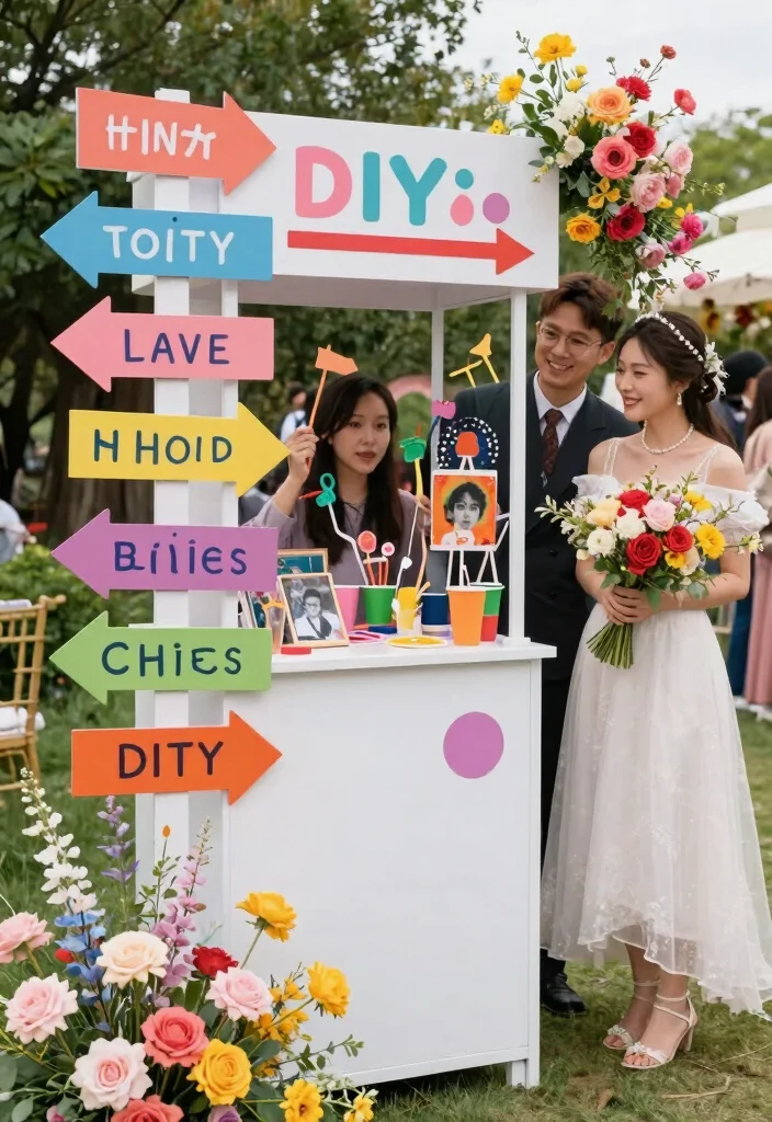 18 Wedding Polaroid Ideas For Fun Guest Memories - 7. DIY Photo Station Signage 1