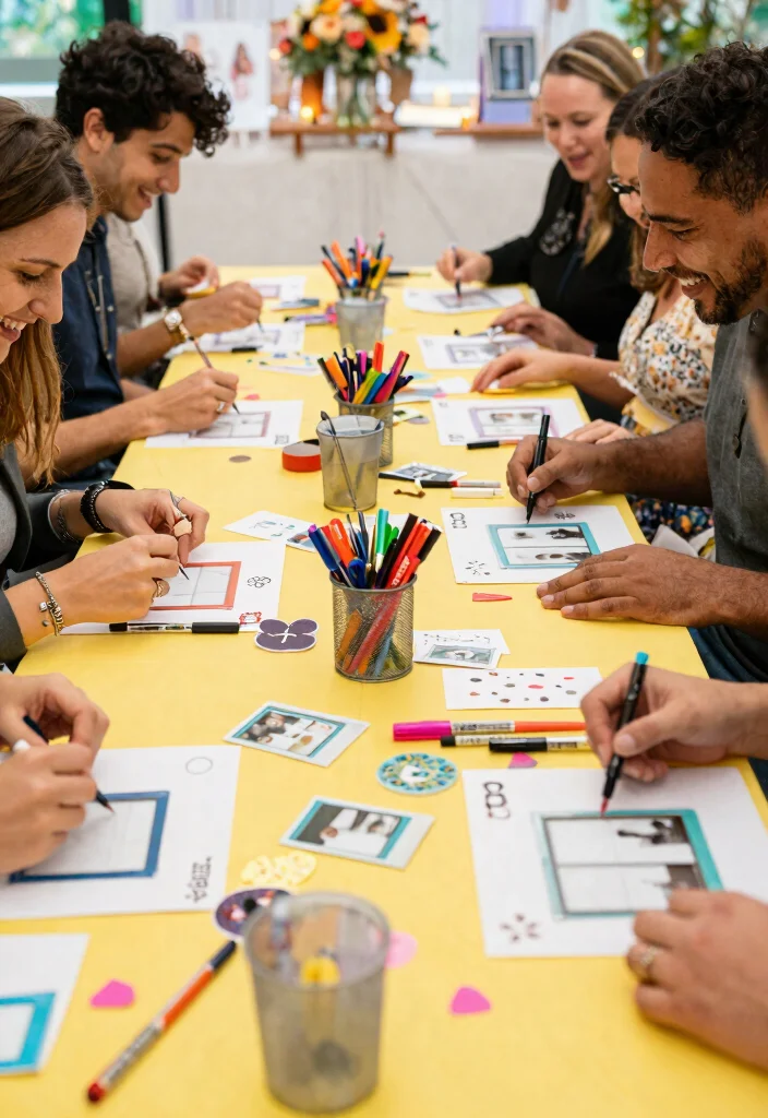 18 Wedding Polaroid Ideas For Fun Guest Memories - 8. Customizable Polaroid Frames 1