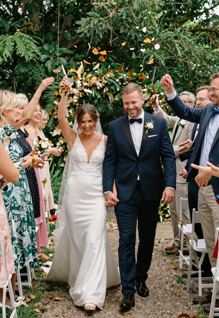 18 Wedding Send Off Ideas That End the Night Perfectly - 9. Nature-Inspired Send-Off 1