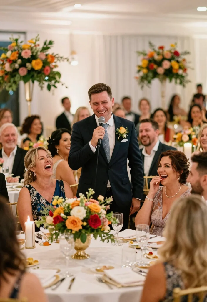 18 Wedding Speech Ideas That Touch Every Heart - 2. A Touch of Humor 1