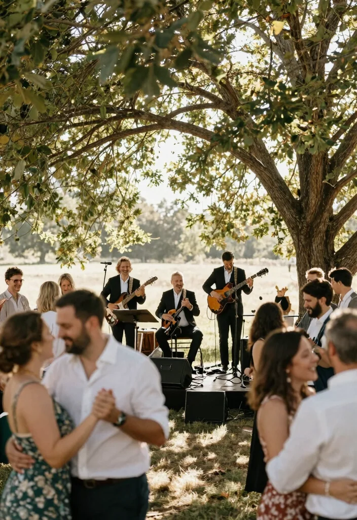 19 Backyard Wedding Ideas That Feel Romantic and Laid-Back - 13. Live Music or Acoustic Performances 1