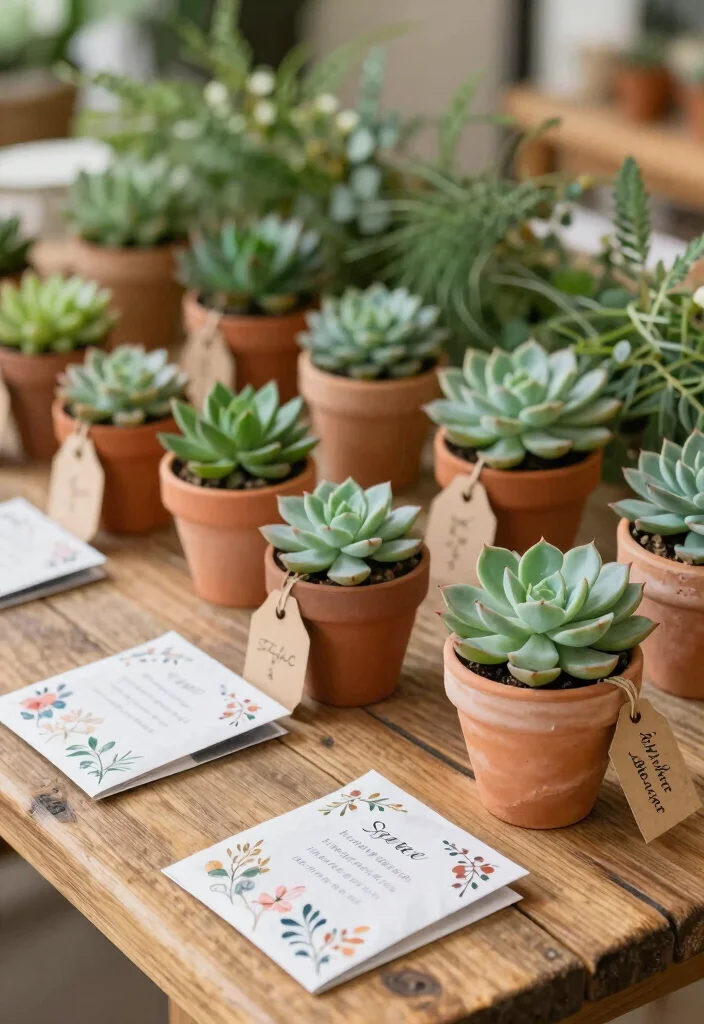 19 Backyard Wedding Ideas That Feel Romantic and Laid-Back - 2. Eco-Friendly Wedding Favors 1