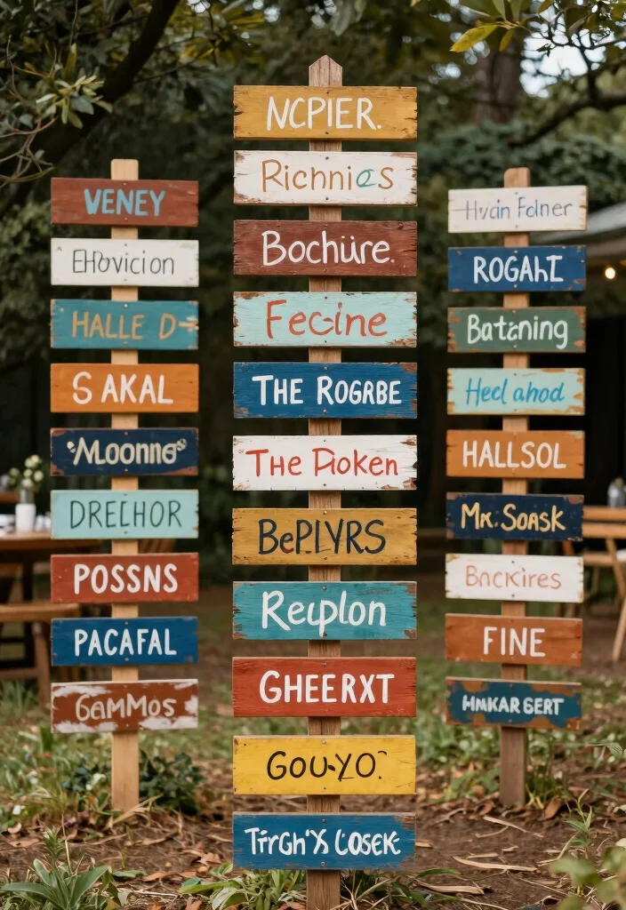 19 Bride to Be Decoration Ideas That Feel Special - 13. Hand-Painted Signs 1