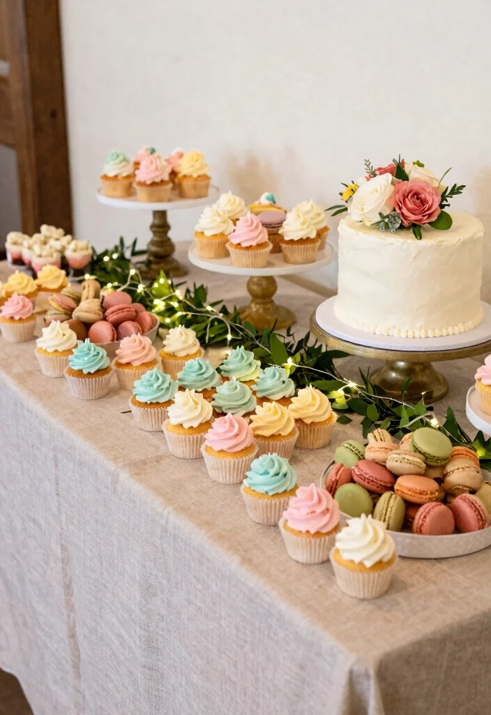 19 Civil Wedding Ideas That Feel Simple And Elegant - 12. A Sweet Dessert Table 1