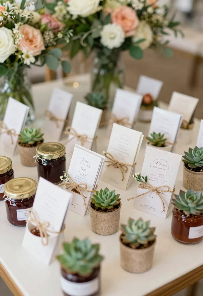 19 Civil Wedding Ideas That Feel Simple And Elegant - 18. Sweet and Simple Favors 1