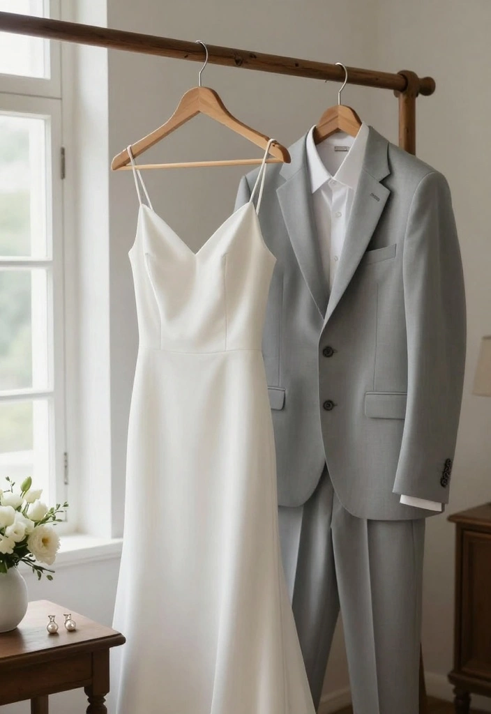19 Civil Wedding Ideas That Feel Simple And Elegant - 2. Minimalist Wedding Attire 1