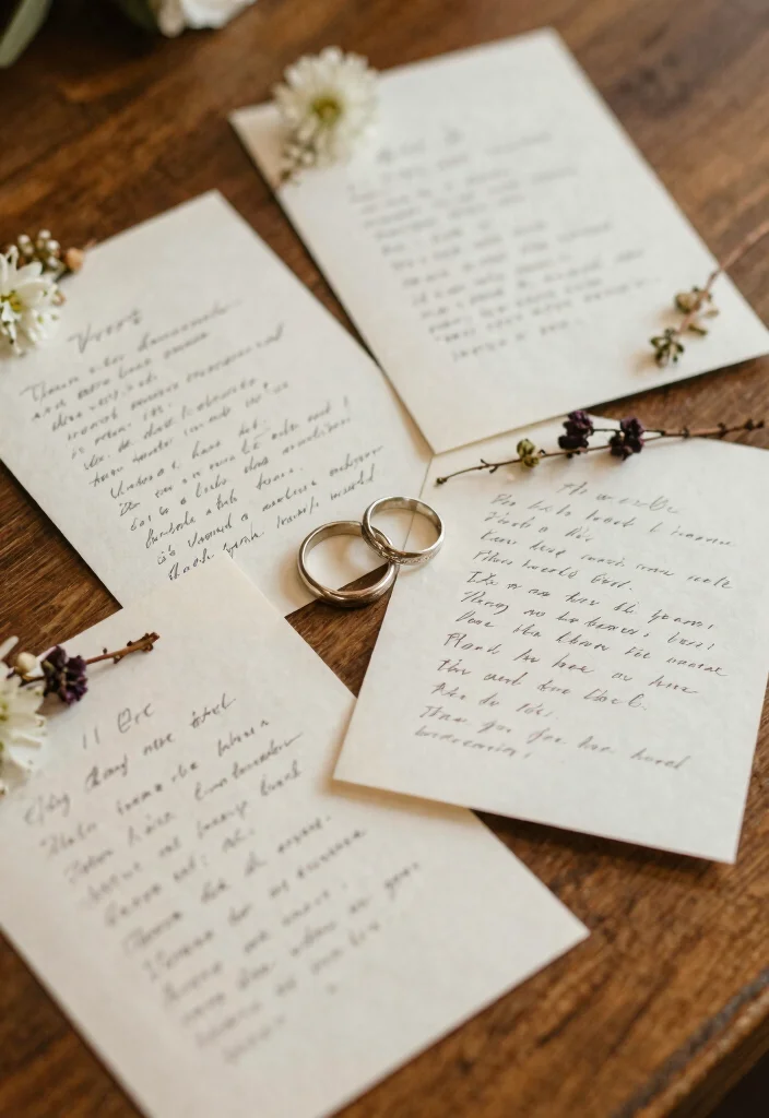 19 Civil Wedding Ideas That Feel Simple And Elegant - 4. Personalized Vows 1