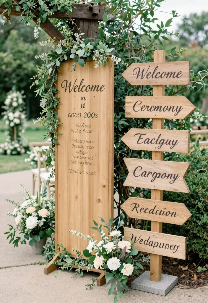 19 Civil Wedding Ideas That Feel Simple And Elegant - 9. Simple Signage 1