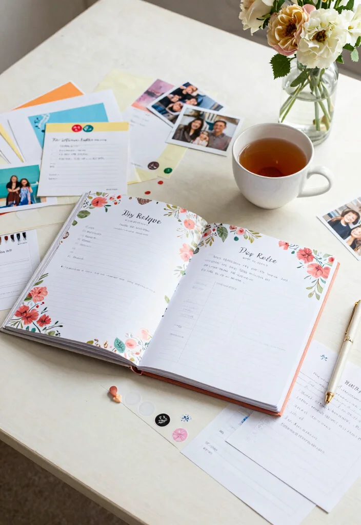 19 DIY Wedding Gift Ideas That Show You Care - 1. Custom Recipe Book 1