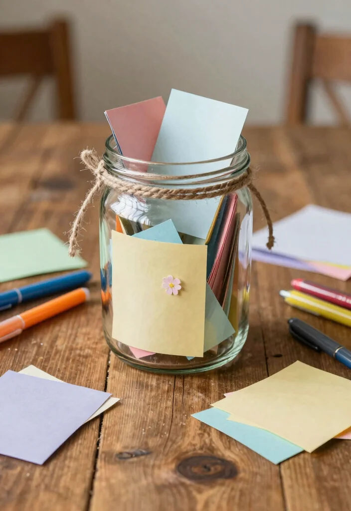 19 DIY Wedding Gift Ideas That Show You Care - 11. Memory Jar 1