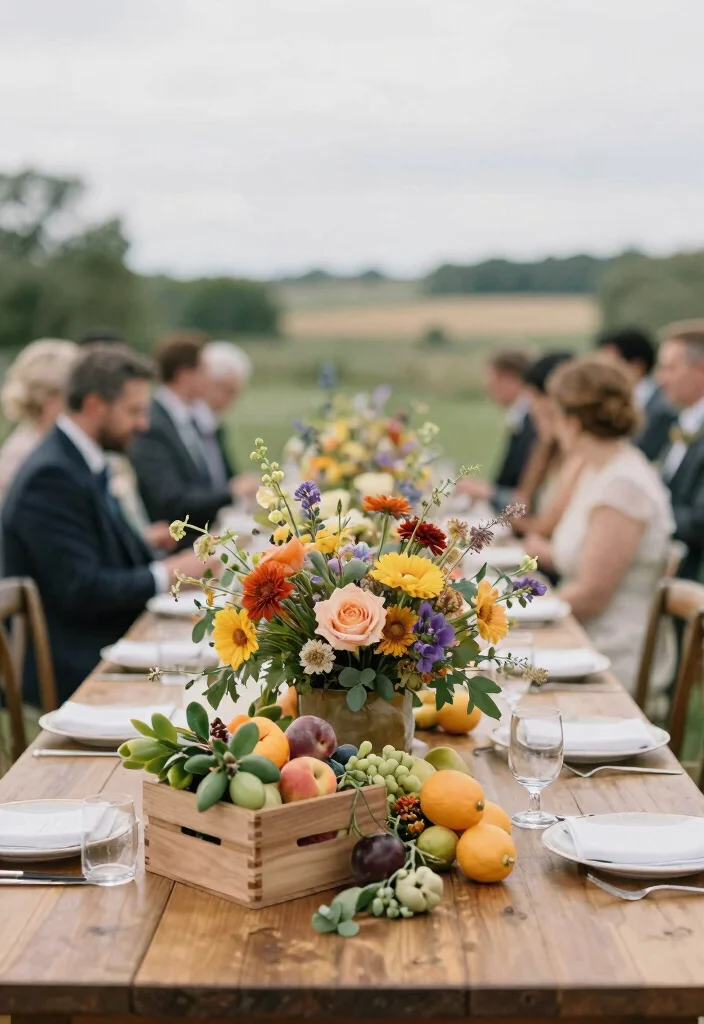 19 Decoration Ideas Wedding That Transform Any Venue - 14. Natural Centerpieces 1