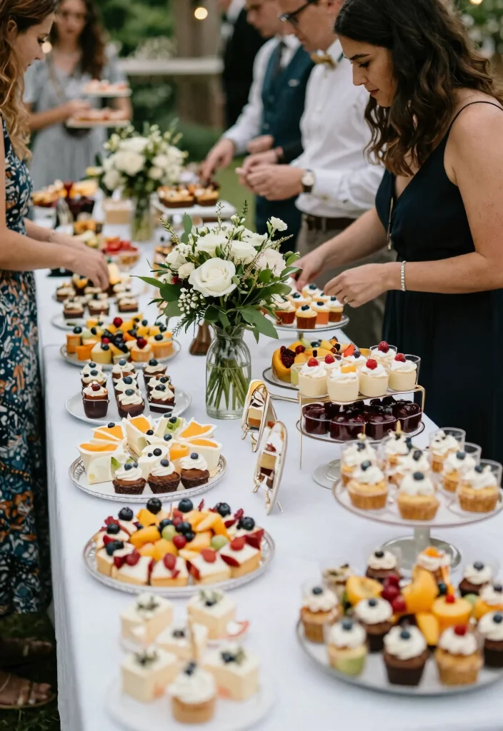 19 Decoration Ideas Wedding That Transform Any Venue - 16. Themed Dessert Tables 1