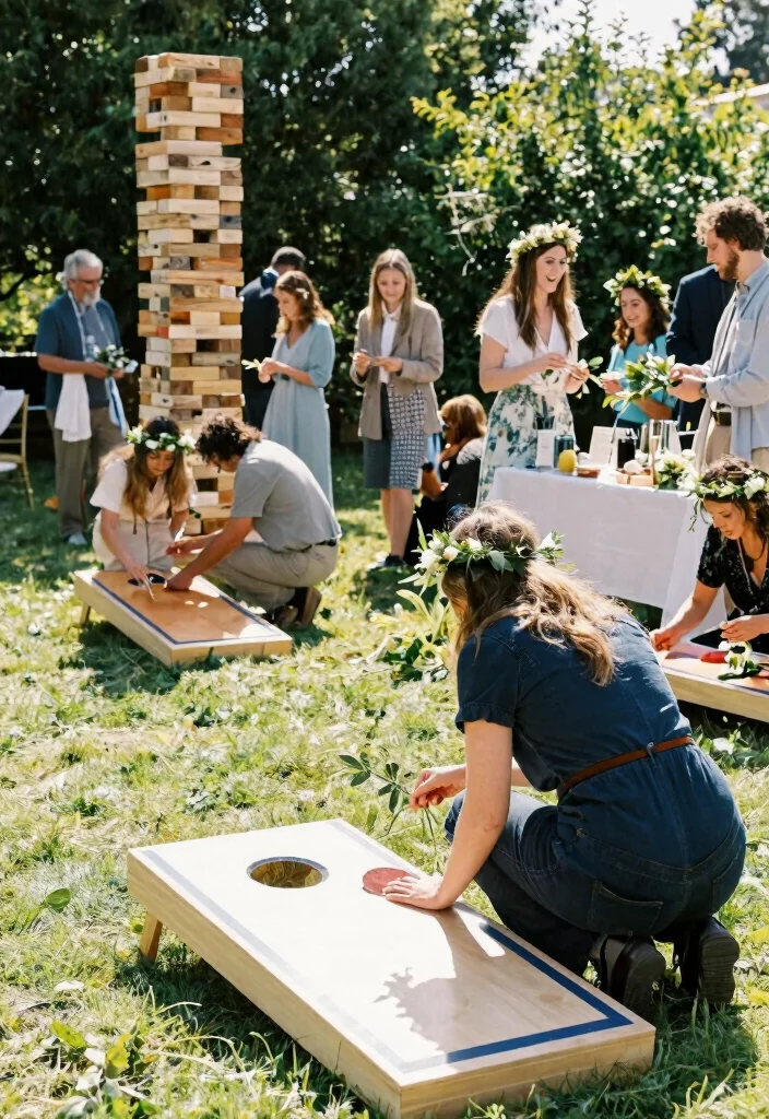 19 Decoration Ideas Wedding That Transform Any Venue - 18. Interactive Guest Activities 1