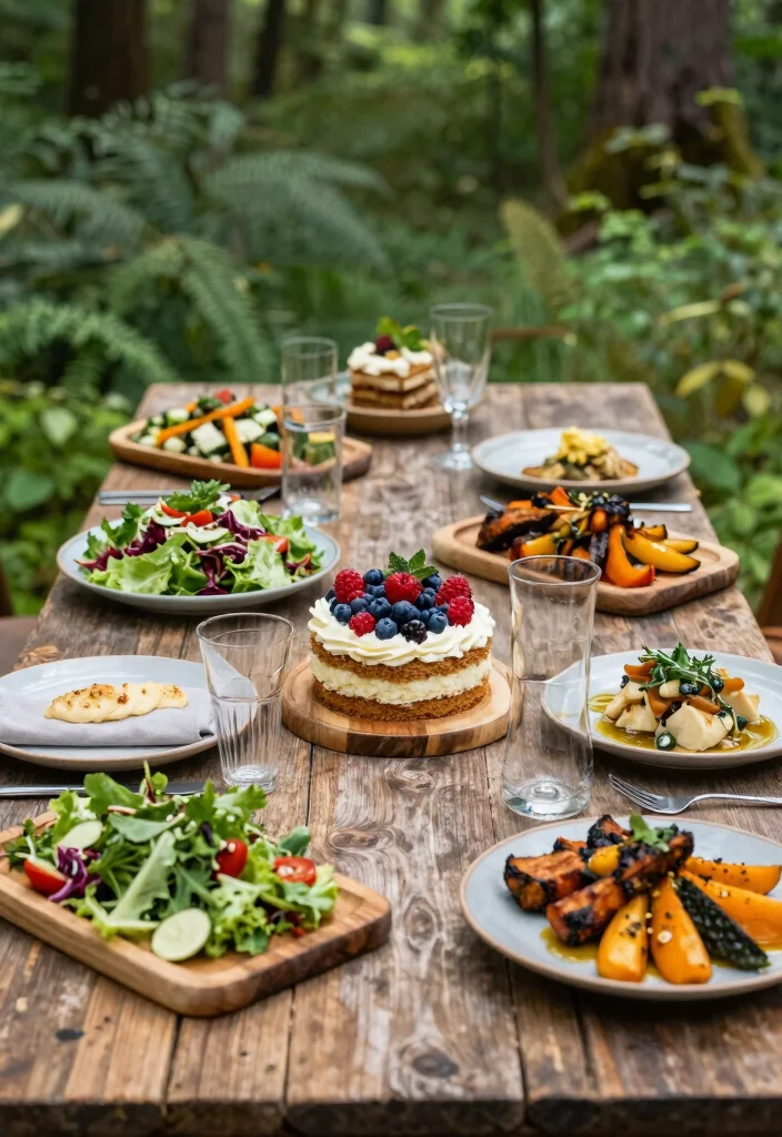19 Forest Wedding Ideas That Feel Magical and Natural - 15. Forest-Inspired Menu 1