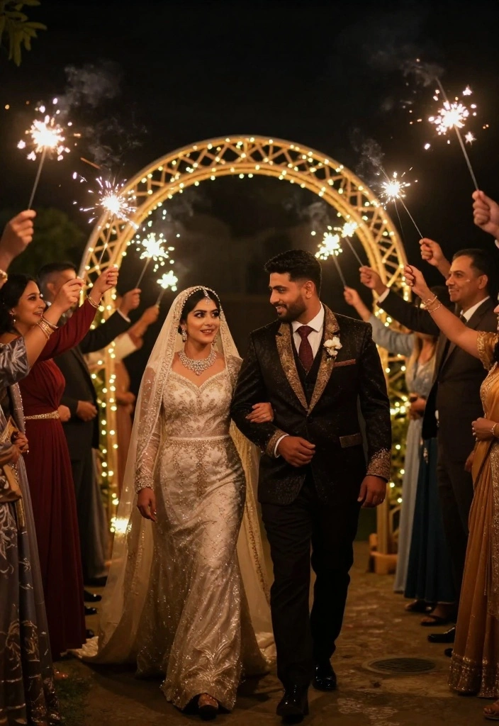 19 Goth Wedding Ideas That Feel Dramatic and Unique - 13. Creative Send-Off Ideas 1