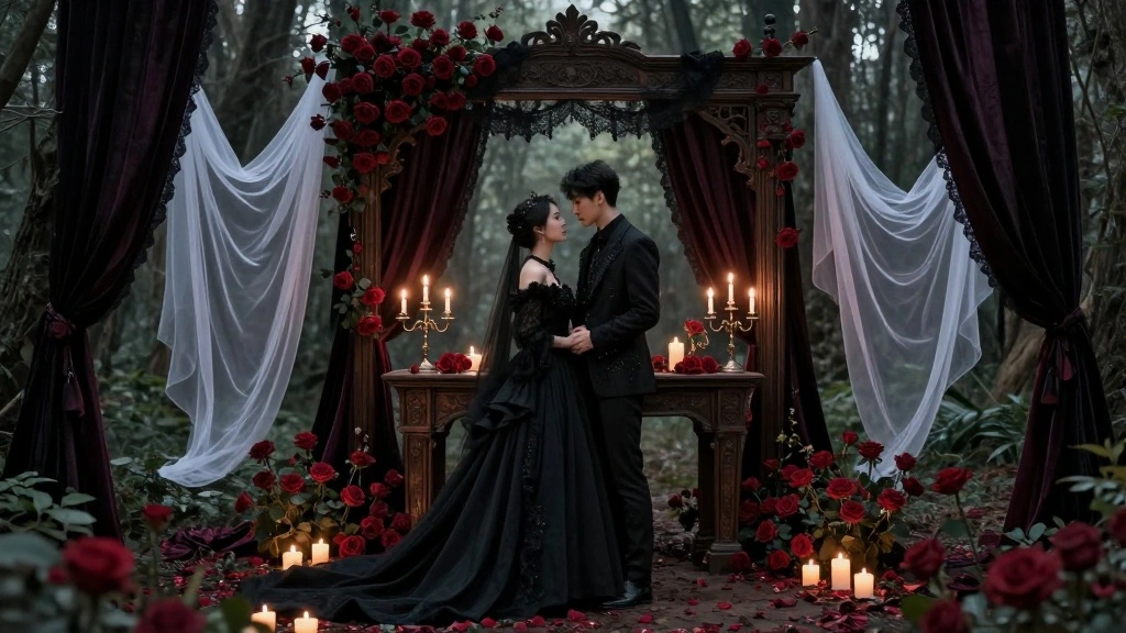 19 Goth Wedding Ideas That Feel Dramatic and Unique