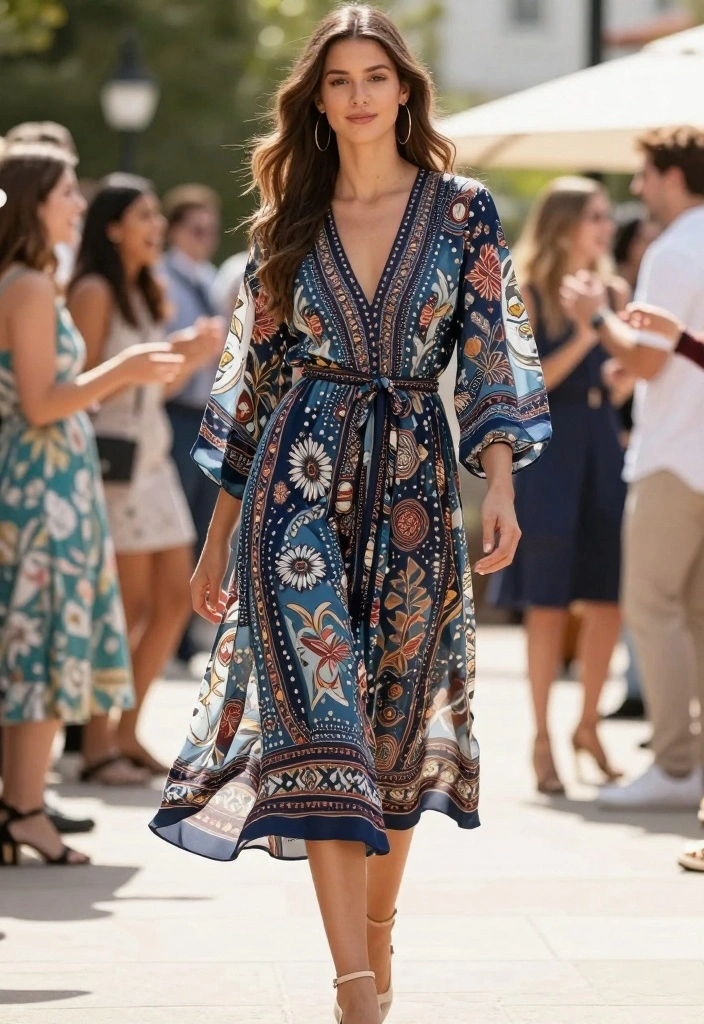 19 Graduation Dress Ideas That Celebrate Your Big Day - 17. Chic Midi Dress 1