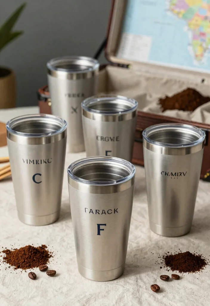 19 Groomsman Box Ideas That Feel Classy - 8. Customized Travel Tumblers 1