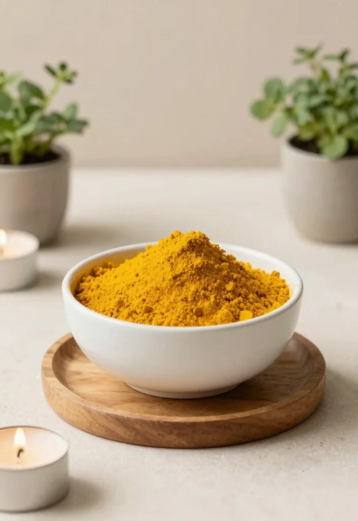 19 Haldi Bowl Decoration Ideas That Look Festive - 14. Minimalist Wooden Bases 1