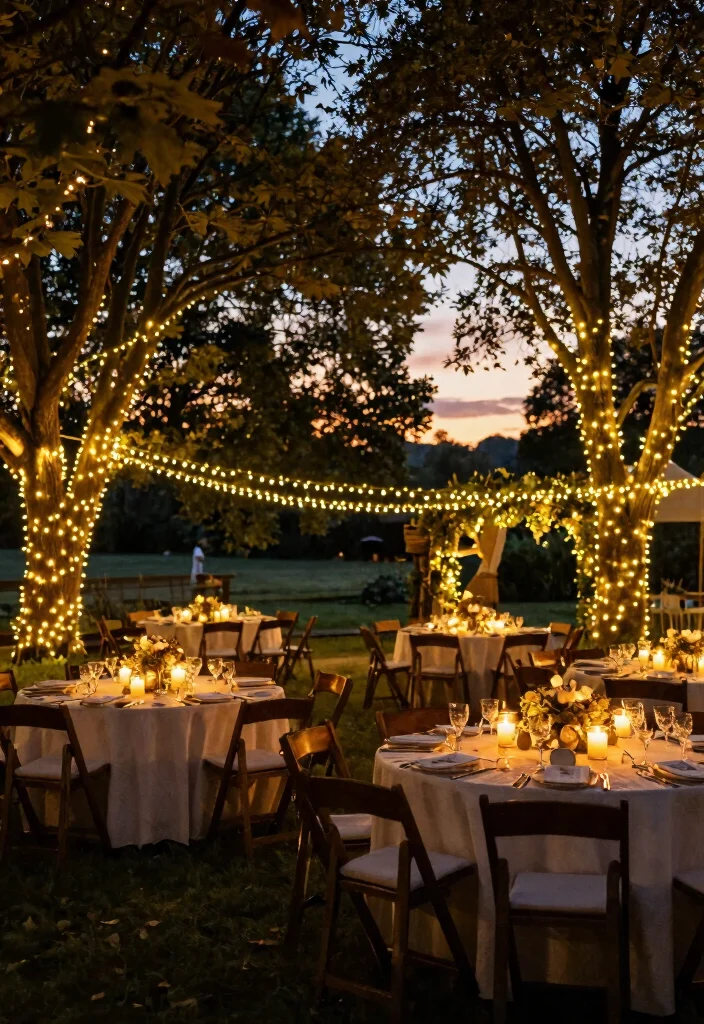 19 LOTR Wedding Ideas That Feel Epic And Enchanting - 11. Dramatic Lighting for Atmosphere 1