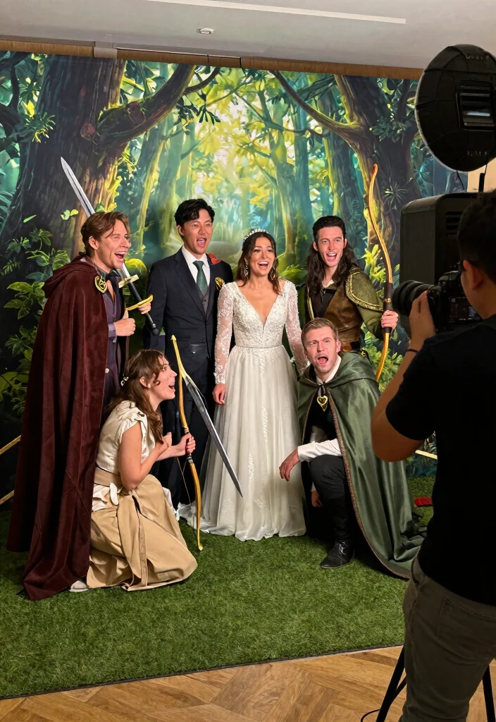19 LOTR Wedding Ideas That Feel Epic And Enchanting - 14. Themed Photo Booths 1