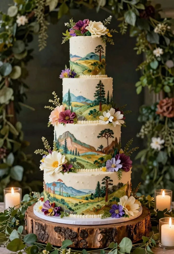 19 LOTR Wedding Ideas That Feel Epic And Enchanting - 7. Iconic Wedding Cake 1