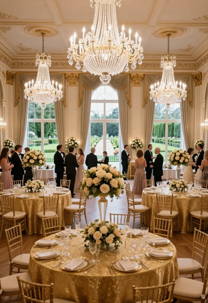 19 Luxury Wedding Ideas That Exude Elegance - 2. Castle Glamour 1