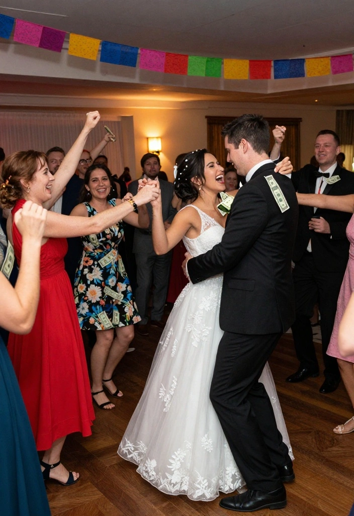 19 Mexican Wedding Ideas That Celebrate Culture - 10. The Dance of the Dollar Dance 1