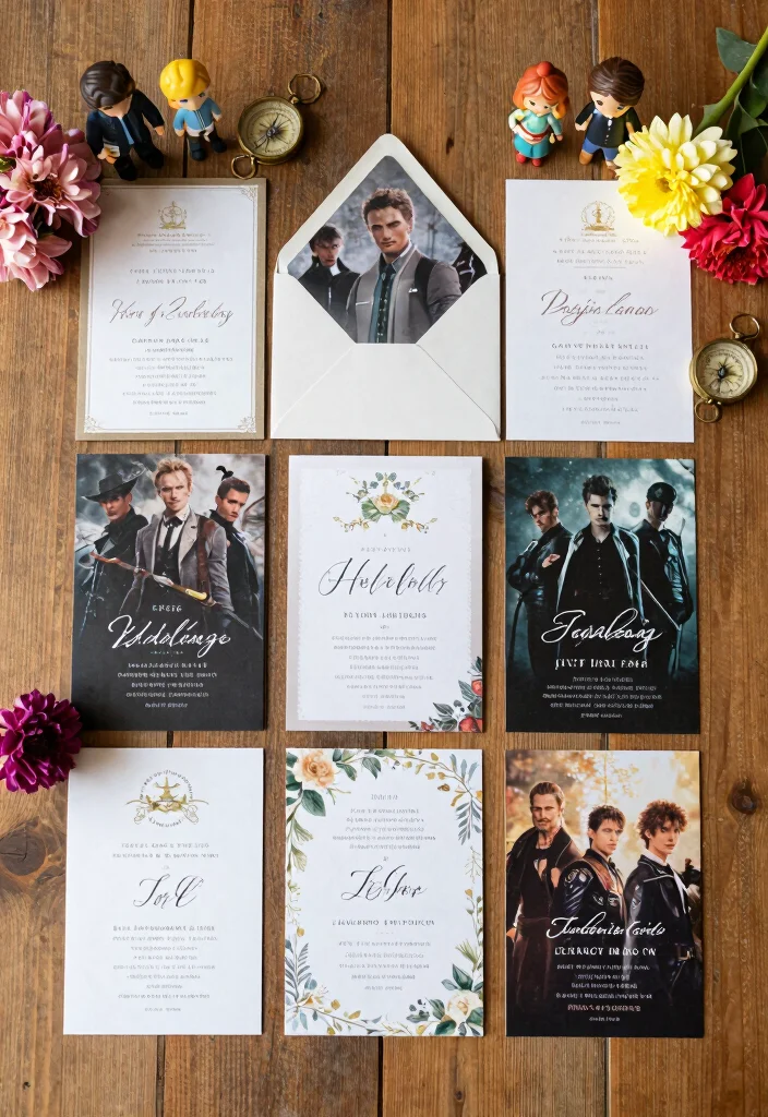 19 Nerdy Wedding Ideas That Show Your Shared Passions - 1. Fandom-Inspired Invitations 1