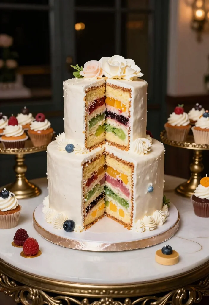 19 Nerdy Wedding Ideas That Show Your Shared Passions - 10. Quirky Cake Flavors 1