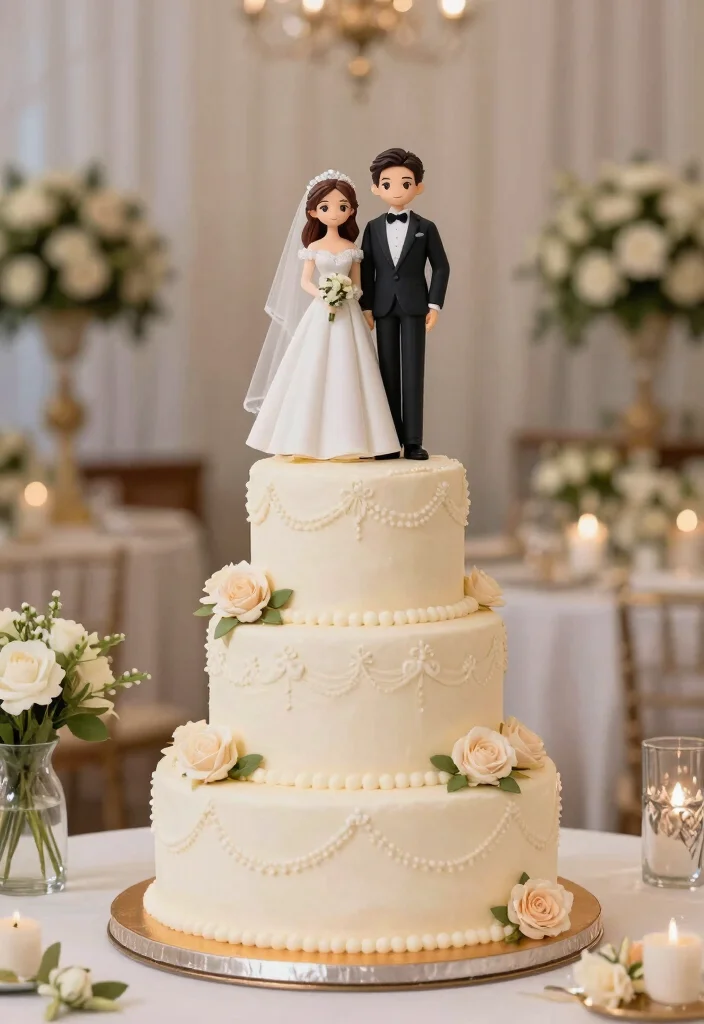 19 Nerdy Wedding Ideas That Show Your Shared Passions - 5. Fandom Cake Toppers 1