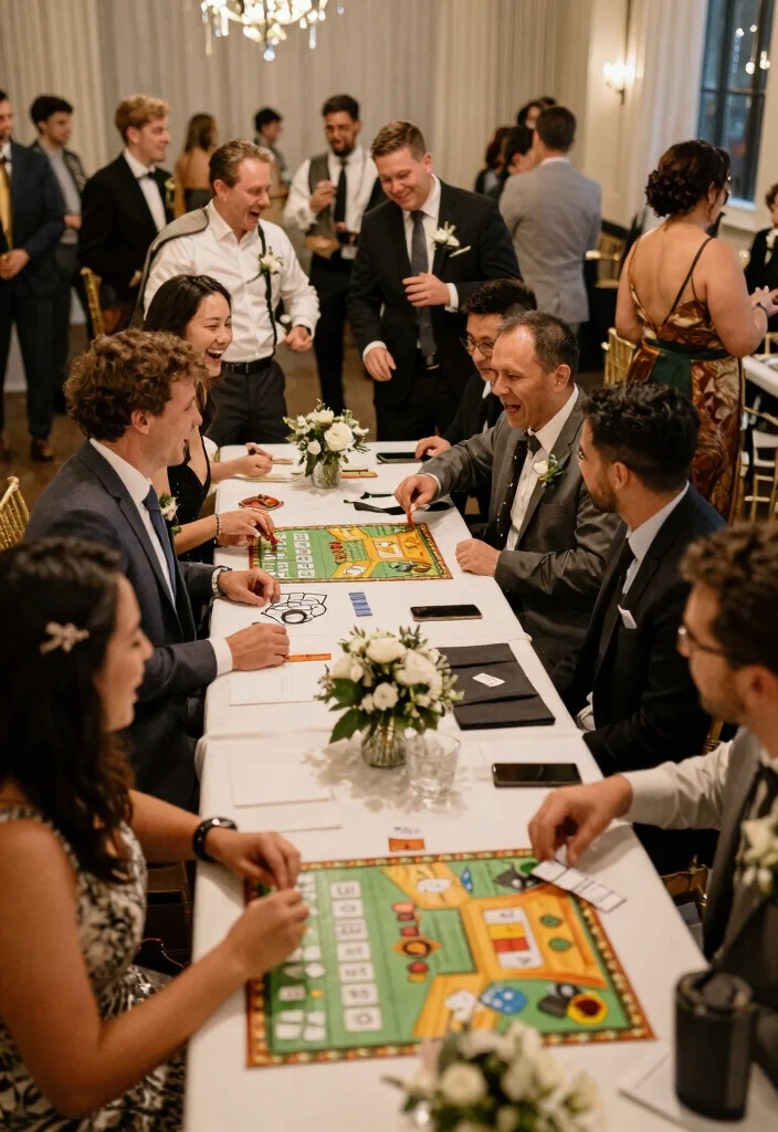 19 Nerdy Wedding Ideas That Show Your Shared Passions - 9. Themed Reception Games 1