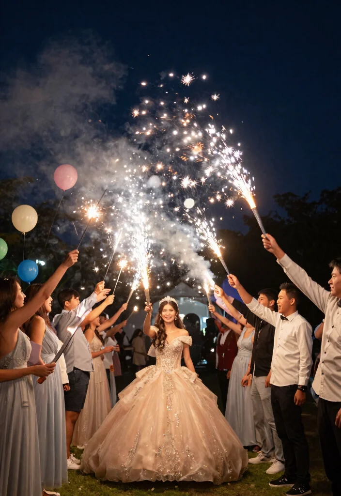 19 Quinceañera Decorations Ideas That Feel Royal - 19. Themed Send-Off 1