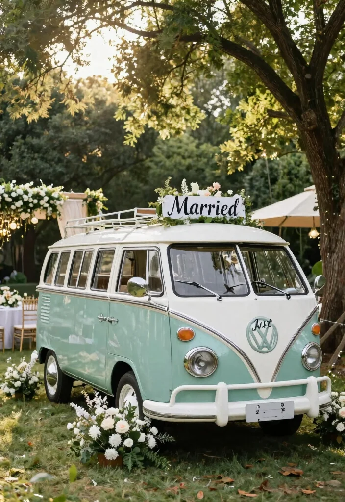 19 Romantic Wedding Ideas That Melt Hearts - 13. Unique Transportation Options 1