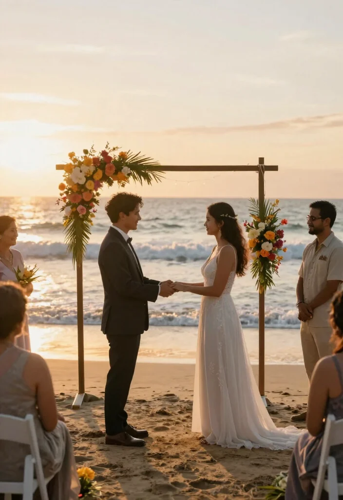 19 Romantic Wedding Ideas That Melt Hearts - 14. Forest or Beach Elopement 1