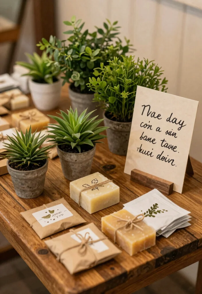 19 Romantic Wedding Ideas That Melt Hearts - 5. Sustainable Wedding Favors 1