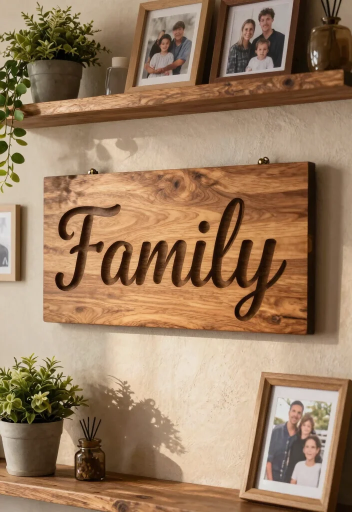 19 Sister Wedding Gift Ideas That Feel Heartfelt - 15. Customized Family Name Sign 1