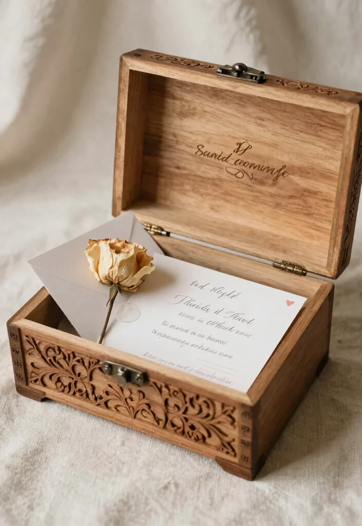 19 Sister Wedding Gift Ideas That Feel Heartfelt - 5. Personalized Keepsake Box 1