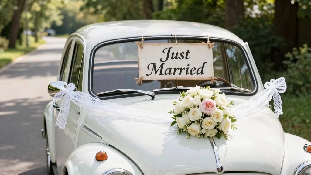 19 Wedding Cars Decoration Ideas That Make a Grand Entrance