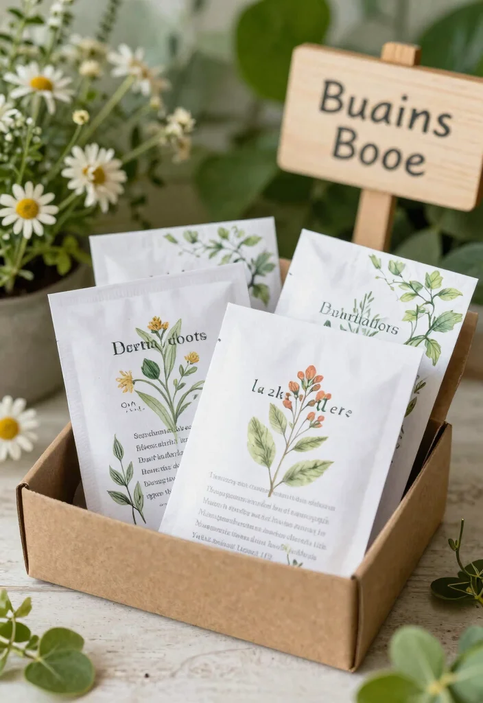 19 Wedding Gift Box Ideas That Feel Luxurious - 1. Personalized Seed Packet Collection 1