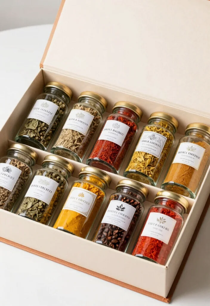 19 Wedding Gift Box Ideas That Feel Luxurious - 17. Luxury Organic Spice Kit 1