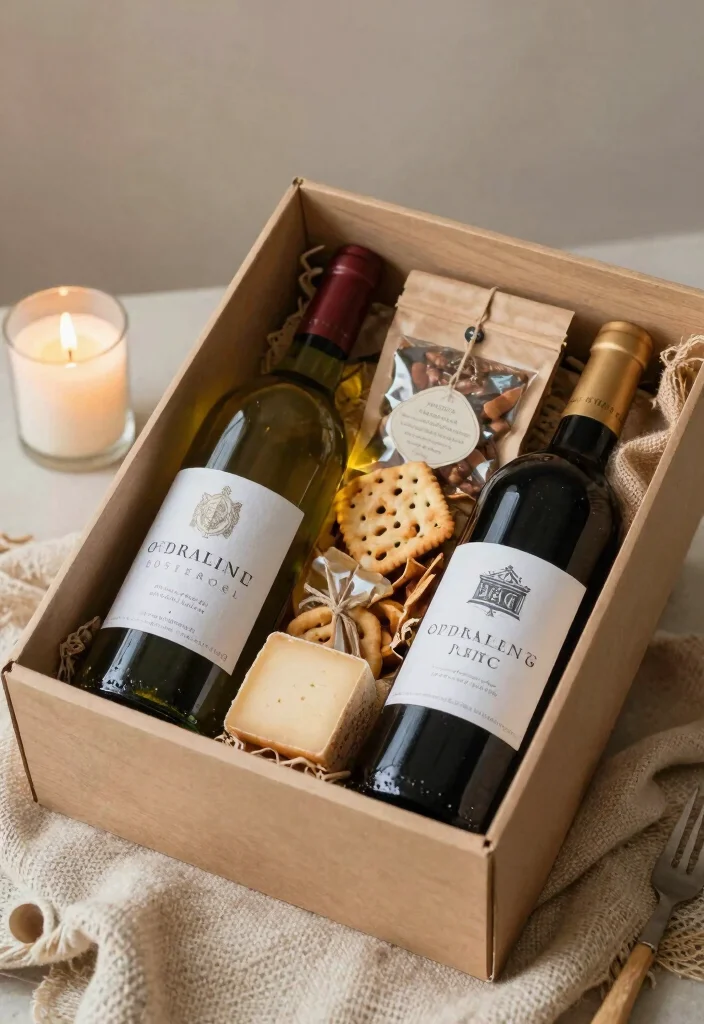 19 Wedding Gift Box Ideas That Feel Luxurious - 2. Eco-Friendly Wine Gift Set 1