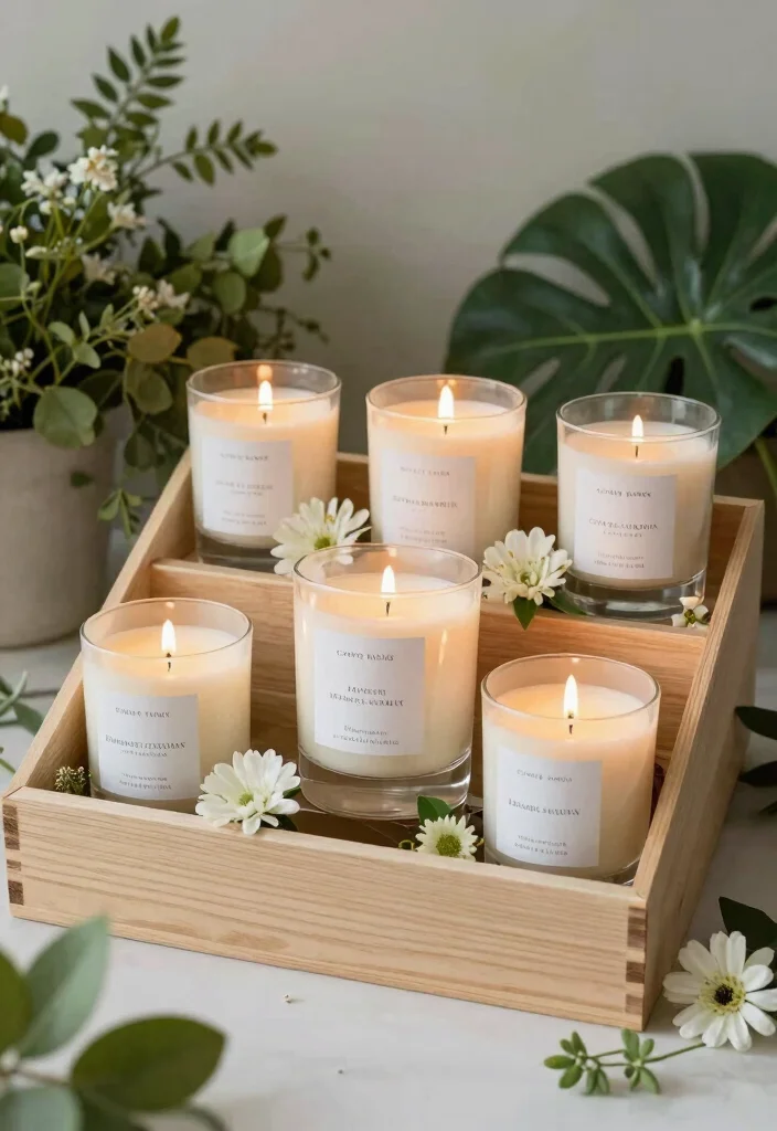 19 Wedding Gift Box Ideas That Feel Luxurious - 3. Handcrafted Luxury Candles 1
