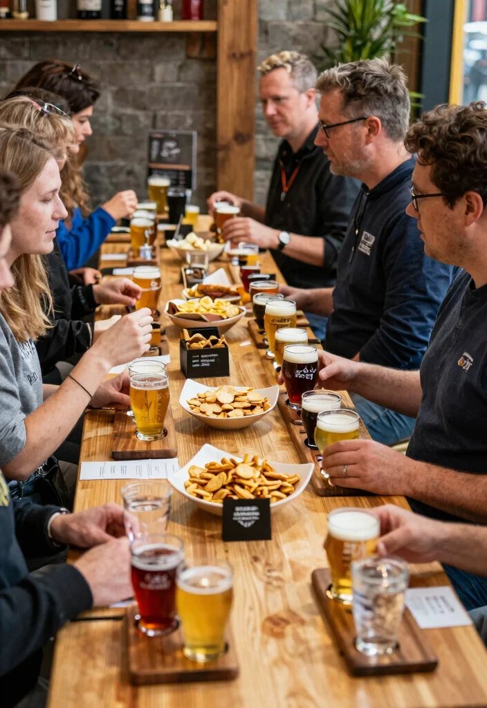 19 Wedding Ideas Food Stations and Menus Guests Will Remember - 14. Beer and Cider Tasting Station 1