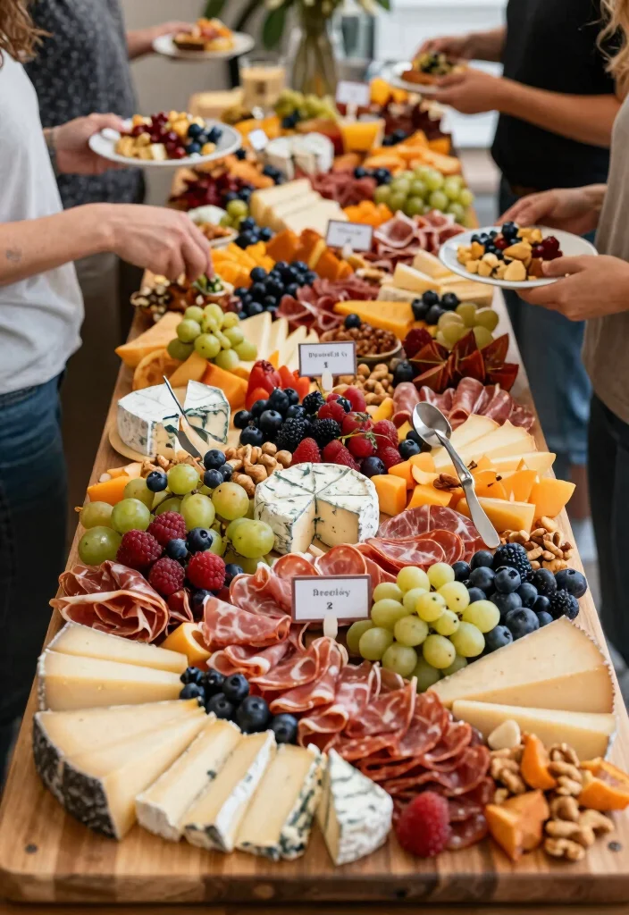 19 Wedding Ideas Food Stations and Menus Guests Will Remember - 6. Charcuterie Board 1