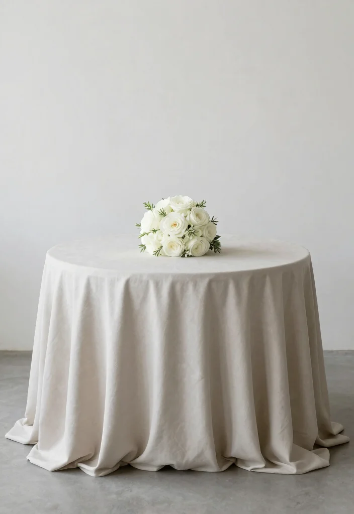 19 Wedding Sweetheart Table Ideas That Steal the Spotlight - 12. Minimalist Approach 1