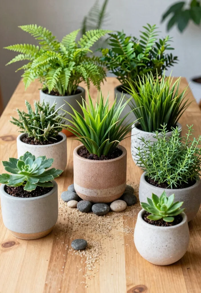 19 Wedding Sweetheart Table Ideas That Steal the Spotlight - 4. Potted Plant Decor 1