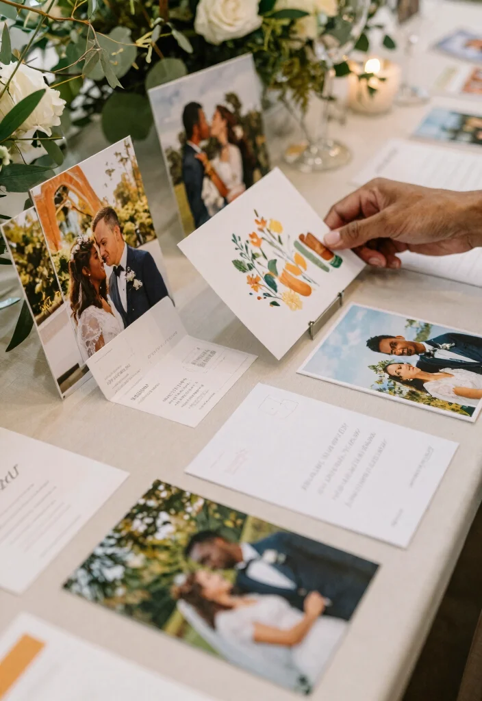 12 Inexpensive Wedding Invitations That Pass for High-End - 12. Postcard Invitations 1