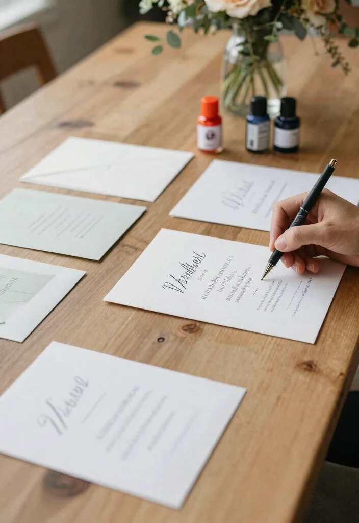 12 Inexpensive Wedding Invitations That Pass for High-End - 4. Handmade Paper 1
